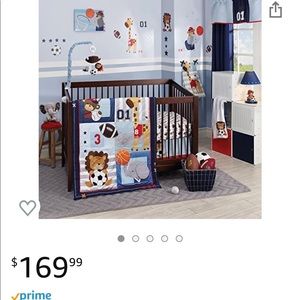 Lambs & Ivy Future All Star 4-piece Crib Set